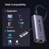 Перехідник USB-C to RJ45 Ethernet 2500Mbps Ugreen (25052) - Image 5