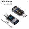 Переходник OTG USB 3.2 AF to USB-C M 10Gbps QC 36W with display XoKo (AC-322UTC) - Image 2