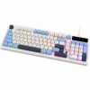 Клавіатура Ajazz AF98 USB UA White/Blue (AF98-GB) - Image 3