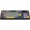 Клавиатура Ajazz AK980 V2 Gift Switch V2 Wireless/Bluetooth/USB UA Black/Grey/Yellow (AK980-V2-G-BGY) - Image 2