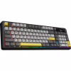 Клавиатура Ajazz AK980 V2 Gift Switch V2 Wireless/Bluetooth/USB UA Black/Grey/Yellow (AK980-V2-G-BGY) - Image 4