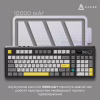 Клавиатура Ajazz AK980 V2 Gift Switch V2 Wireless/Bluetooth/USB UA Black/Grey/Yellow (AK980-V2-G-BGY) - Image 12
