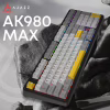 Клавіатура Ajazz AK980 MAX Magnetic Switch USB UA Black/Grey/Yellow (AK980-MAX-M-BGY) - Image 6