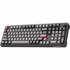 Клавіатура GamePro Asgard Drakkar Keychron Super Red Switch Wireless/Bluetooth/USB UA Black (MK305BK) - Image 2