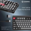 Клавіатура GamePro Asgard Drakkar Keychron Super Red Switch Wireless/Bluetooth/USB UA Black (MK305BK) - Image 7