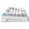Клавіатура GamePro Asgard Drakkar Keychron Super Red Switch Wireless/Bluetooth/USB UA White (MK305WH) - Image 3