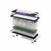 Клавіатура Hator Hellyberry HK60 Mechanical Linear RGB Wireless/Bluetooth/USB UA White/Violet (HK60_wireless) - Image 6
