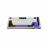 Клавіатура Hator Hellyberry HK75 Mechanical Linear RGB Wireless/Bluetooth/USB UA White/Violet (HK75_wireless) - Image 2