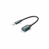 Переходник OTG USB 3.1 AF to USB-C 0.15m black Vention (CCVBB) - Image 2