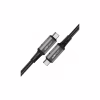 Дата кабель USB-C to USB-C 1.0m USB 4.0 240W audio/video black-grey Acefast (6974316282631) - Image 2