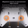 Геймпад Ajazz GP100 2.4G/BT/USB Switch/PC/iOS/Android RGB White (GP100-W) - Image 12