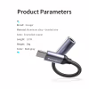 Переходник USB-C M to 3.5mm F 0.12m gray Essager (EZJE01-0G) - Image 5