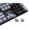 Клавіатура Vinga KBGM-090 LED Blue Switch USB Grey/Black (KBGM-090BL Grey/Black) - Image 7