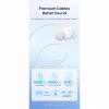 Навушники Vention Echo Lite 3.5mm In-Ear Wired White (GBAWAV) - Image 9