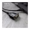 Кабель для передачи данных USB 2.0 AM to COM 1.8m DB9 RS232 FT232RNL black Digitus (DA-70172) - Image 7