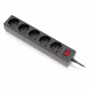 Мережевий фільтр живлення REAL-EL RS-Protect 505, 5m, black (EL122300046) - Image 4