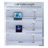 Дата кабель USB-C to USB-C 2.0m USB4 Gen 3 240W 8K Choetech (XCC-1042) - Image 5