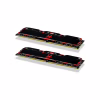 Модуль пам'яті для комп'ютера DDR4 32GB (2x16GB) 3200 MHz IRDM Black Goodram (IR-X3200D464L16A/32GDC) - Image 2