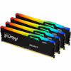 Модуль пам'яті для комп'ютера DDR5 128GB (4x32GB) 5600 MHz Beast RGB XMP Kingston Fury (ex.HyperX) (KF556C40BBAK4-128) - Image 2