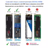 Кишеня зовнішня Dynamode M.2 SSD NVMe/SATA combo to USB3.2 GEN2 USB-C (DM-CAD-SSD14) - Image 6