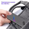 Карман внешний Dynamode M.2 SSD NVMe/SATA combo to USB3.2 GEN2 USB-C (DM-CAD-SSD14) - Image 9