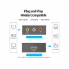 Конвертор HDMI to RCA Metal Type black Vention (AEEB0) - Image 6