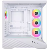 Корпус для ПК Lian Li V100R case with pre-installed four 120mm RGB PWM fan, White (G99.V100RW.01) - Image 3