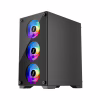 Корпус для ПК 1stPlayer X2-M-BK-4F1-PS-600FK-EU - Image 3