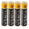 Батарейка AAA LR03 Alkaline 4pcs Blister Vinga (VJABAAA4) - Image 2
