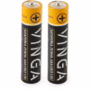 Батарейка AAA LR03 Alkaline 2pcs Blister Vinga (VJABAAA2) - Image 2