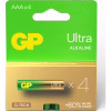Батарейка Gp AAA LR03 Ultra Alkaline * 4 (24AU21-SB4 / 4891199218255) - Image 2