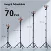Штатив Ugreen LP680 Selfie Stick Tripod with Bluetooth Remote Black (15609) - Image 4