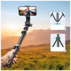 Штатив Ugreen LP680 Selfie Stick Tripod with Bluetooth Remote Black (15609) - Image 7