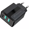 Зарядное устройство Grand-X 5V 2,1A Black + cable USB-Lightning (CH15LTB) - Image 4
