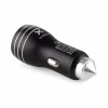 Зарядное устройство Vinga Dual USB Car Charger aluminium 15.5W Max (VCCAABK) - Image 2