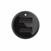 Зарядний пристрій Belkin Car Charger (24W) Dual USB-A, USB-A - Lightning, 1m, black (CCD001BT1MBK) - Image 2