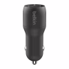 Зарядний пристрій Belkin Car Charger (24W) Dual USB-A, USB-A - Lightning, 1m, black (CCD001BT1MBK) - Image 3