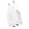 Зарядное устройство Baseus Compact Charger 2U White (CCXJ010202) - Image 4