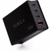 Зарядний пристрій Vinga GaN 100W PD+QC 3C1A ports 1.2m Wired Charger (VCPCH100CB) - Image 2