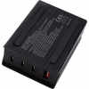 Зарядний пристрій Vinga GaN 100W PD+QC 3C1A ports 1.2m Wired Charger (VCPCH100CB) - Image 5