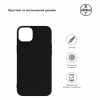 Чохол до мобільного телефона Armorstandart Matte Slim Fit Apple iPhone 15 Plus Black (ARM68242) - Image 3