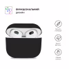 Чохол для навушників Armorstandart Ultrathin Silicone Case для Apple AirPods 3 Black (ARM60297) - Image 2