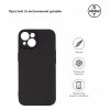 Чохол до мобільного телефона Armorstandart Matte Slim Fit Apple iPhone 15 Camera cover Black (ARM68245) - Image 3