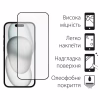 Скло захисне Dengos Full Glue iPhone 15 Pro Max (black) (TGFG-321) - Image 2
