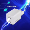 Зарядное устройство Canyon CU35CC GaN 35W 2xPD EU White (CNS-CUW35CC) - Image 7