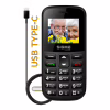 Мобільний телефон Sigma Comfort 50 EASY TYPE-C Black (4827798585214) - Image 2