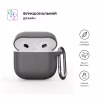 Чехол для наушников Armorstandart Hang Case для Apple AirPods 4 Advanced ash (ARM81278) - Image 2