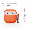Чехол для наушников Armorstandart Hang Case для Apple AirPods 4 Orange (ARM81288) - Image 2
