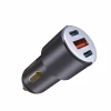 Зарядное устройство XO CC45 1 USB QC 3.0 + 2 Type-C PD (60W) Black (XO-CC45-BK) - Image 2