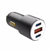 Зарядное устройство XO CC45 1 USB QC 3.0 + 2 Type-C PD (60W) Black (XO-CC45-BK) - Image 5